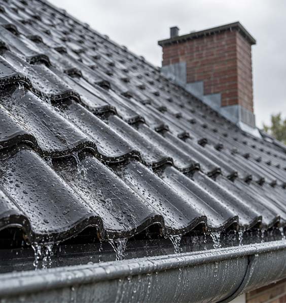 Dakwerk om je huis te beschermen tegen storm en regen