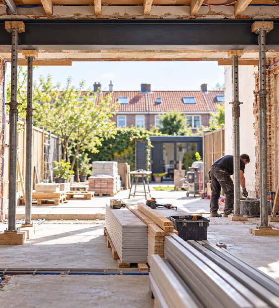 Totaal verbouwingen door bouwbedrijf de bruijn